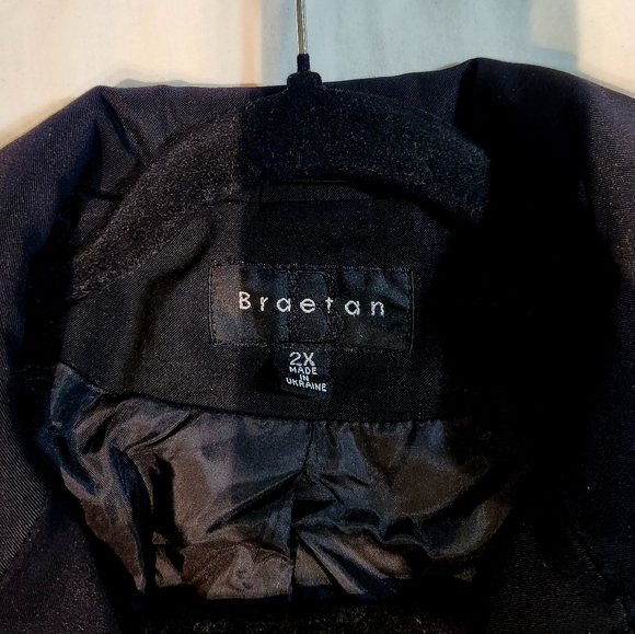 ⭐️Braetan Sleek Black Mid Length Trench Coat for Women XXL⭐️ - Picture 6 of 12